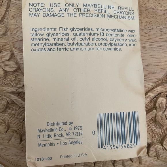 Vintage Maybelline Eyebrow & Eye Liner Pencil NOS 1979 - Picture 4 of 6